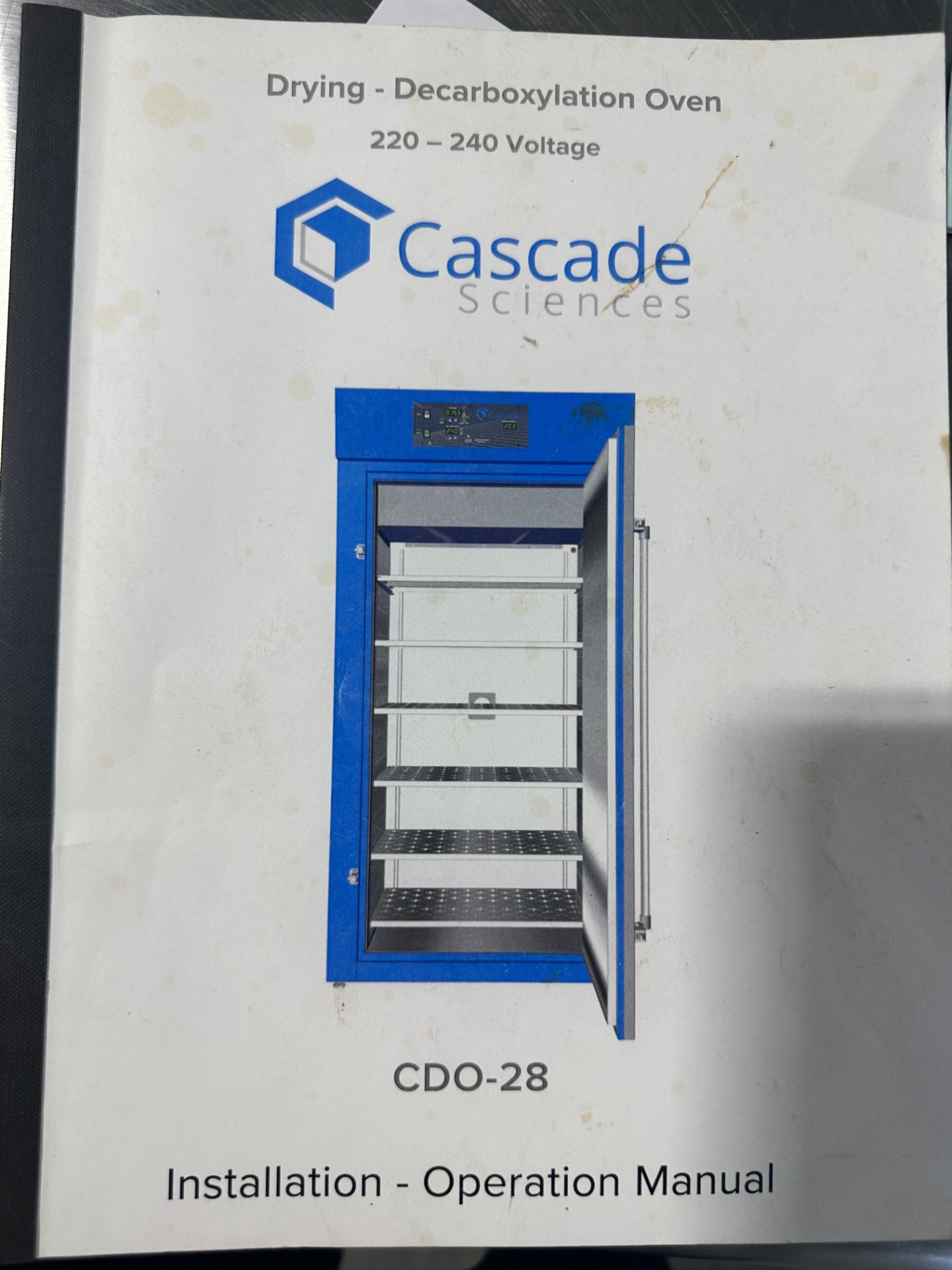 Lot of (2) New/Unused CDO-28-CS Cascade Sciences CDO-28 Dry & Decarb Ovens - Image 15 of 15