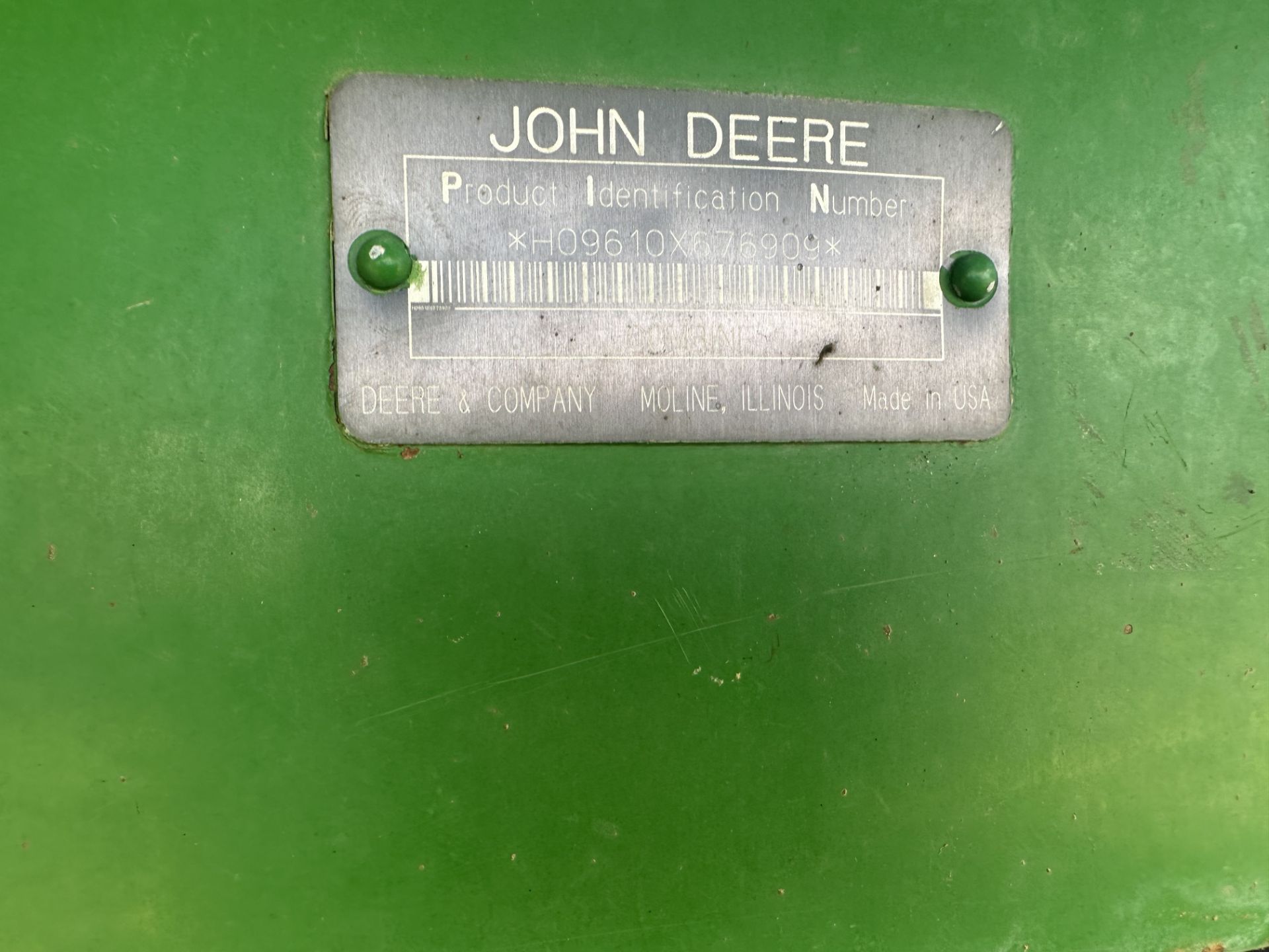 Used John Deere 9610 Maximizer Combine. Model 9610. - Image 6 of 12