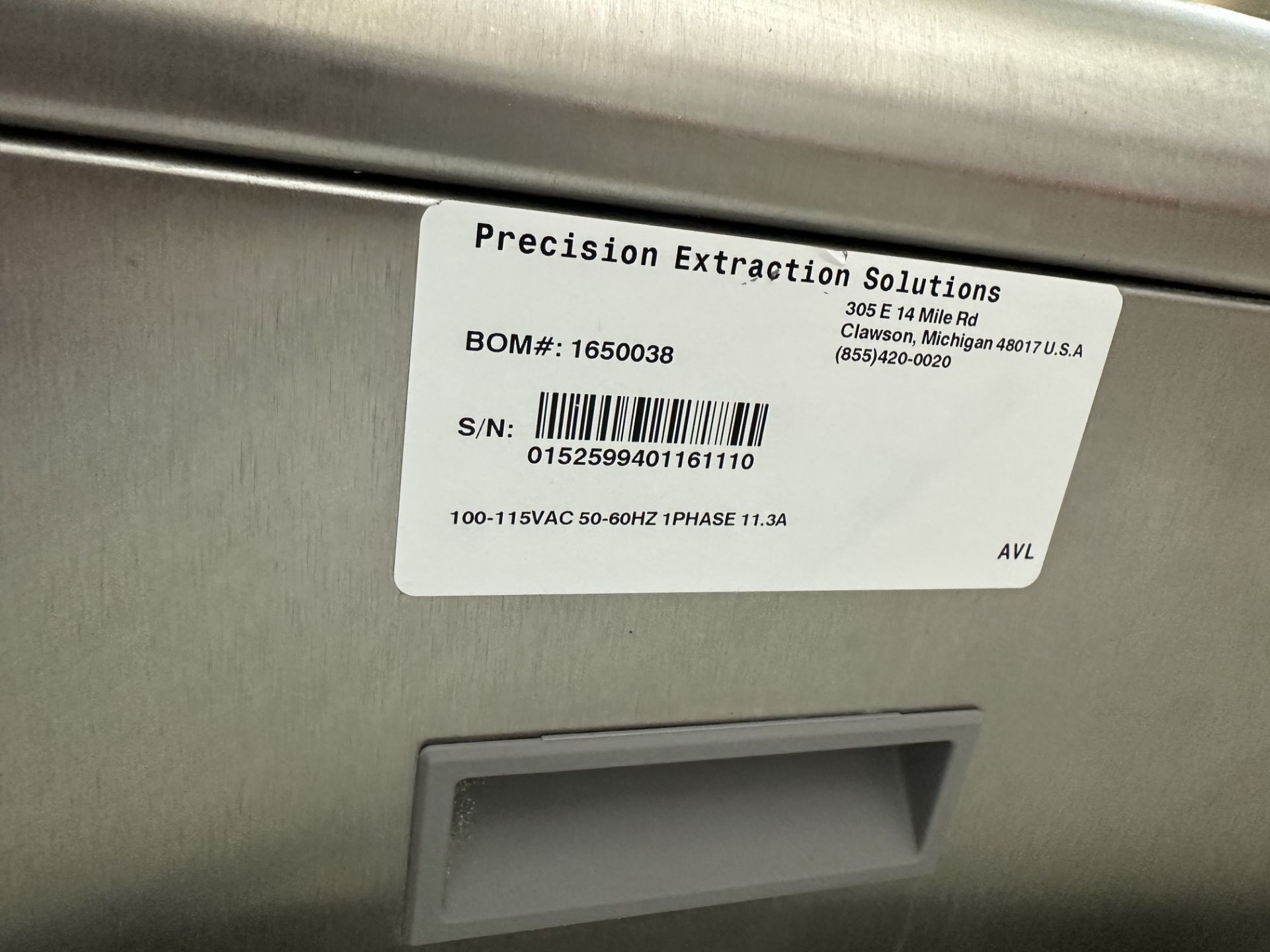 Used Hydrocarbon Precision PX1 Extraction System w/ Huber CC-902. Model PX1. - Image 18 of 23