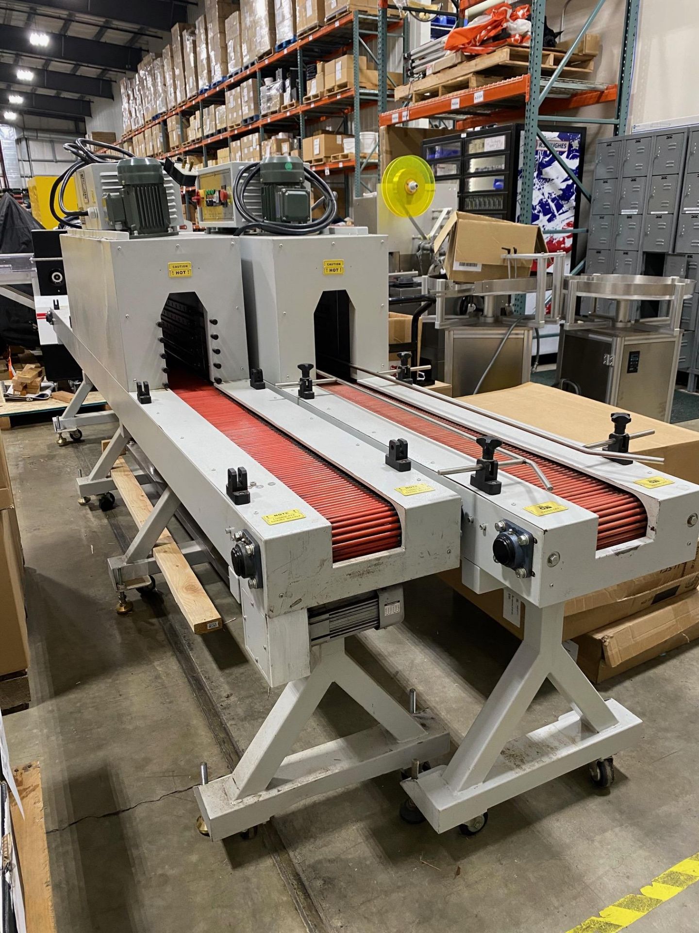 Lot of (2) Used Crystal Vision Shrink Packaging Heat Tunnel Model SM-1230. - Image 4 of 10