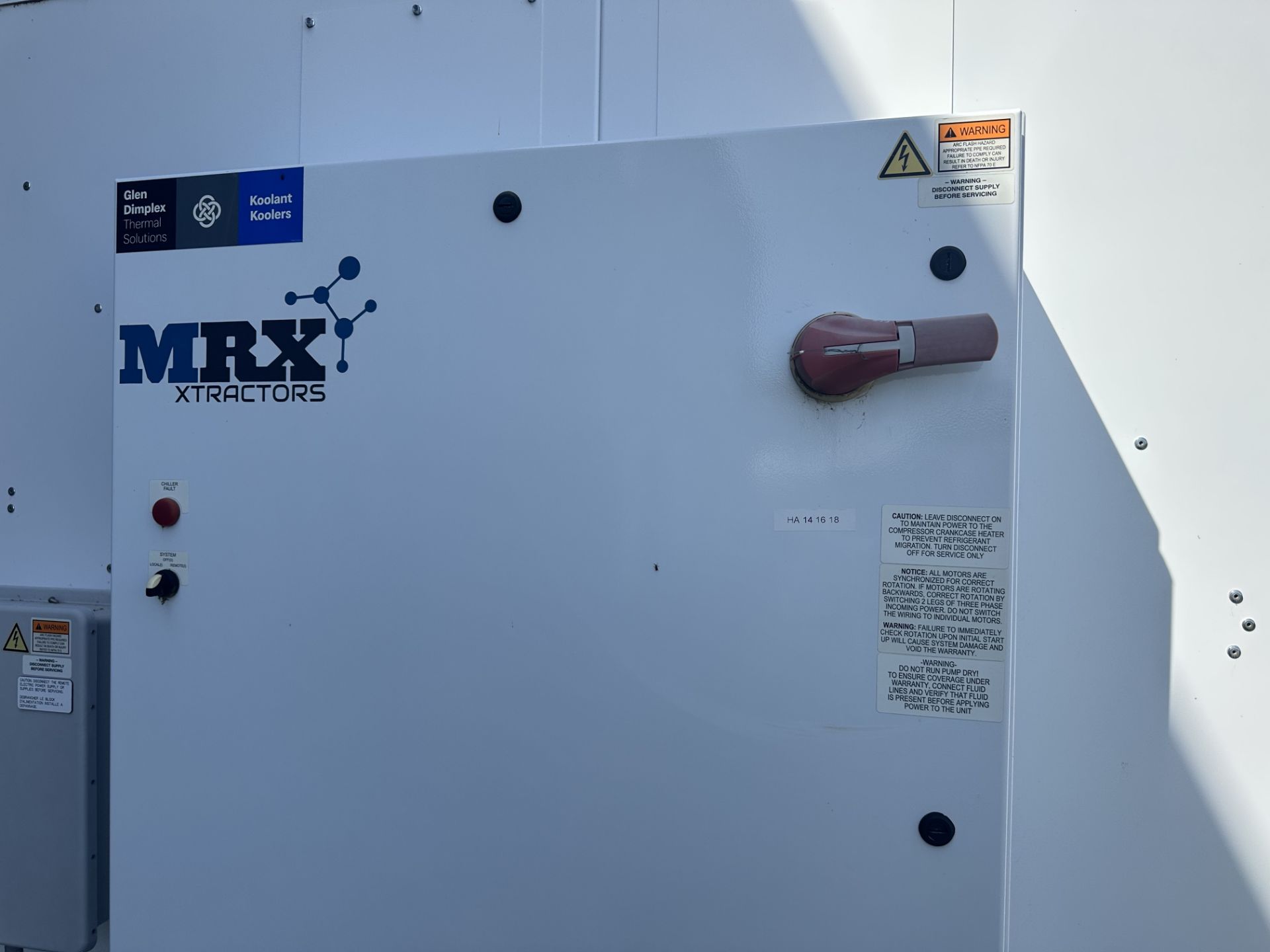 Used MRX 225L EPC Cold Ethanol Processing Center/. Model 225L EPC - Image 90 of 94