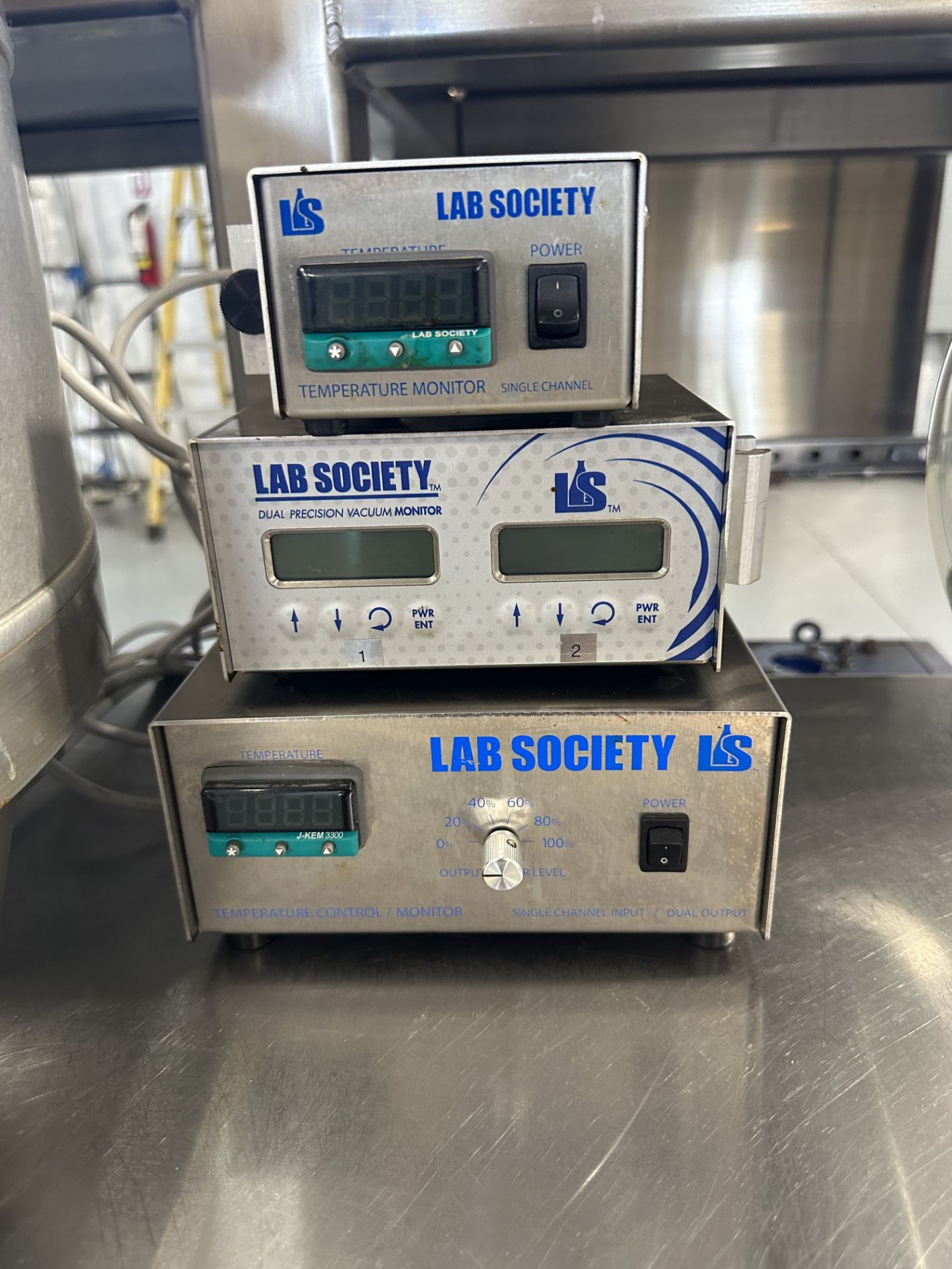 Used- Lab Society Short Path Distillation Kit. 12L Full Bore w/ (2) 12L Boiling Flasks - Image 6 of 21