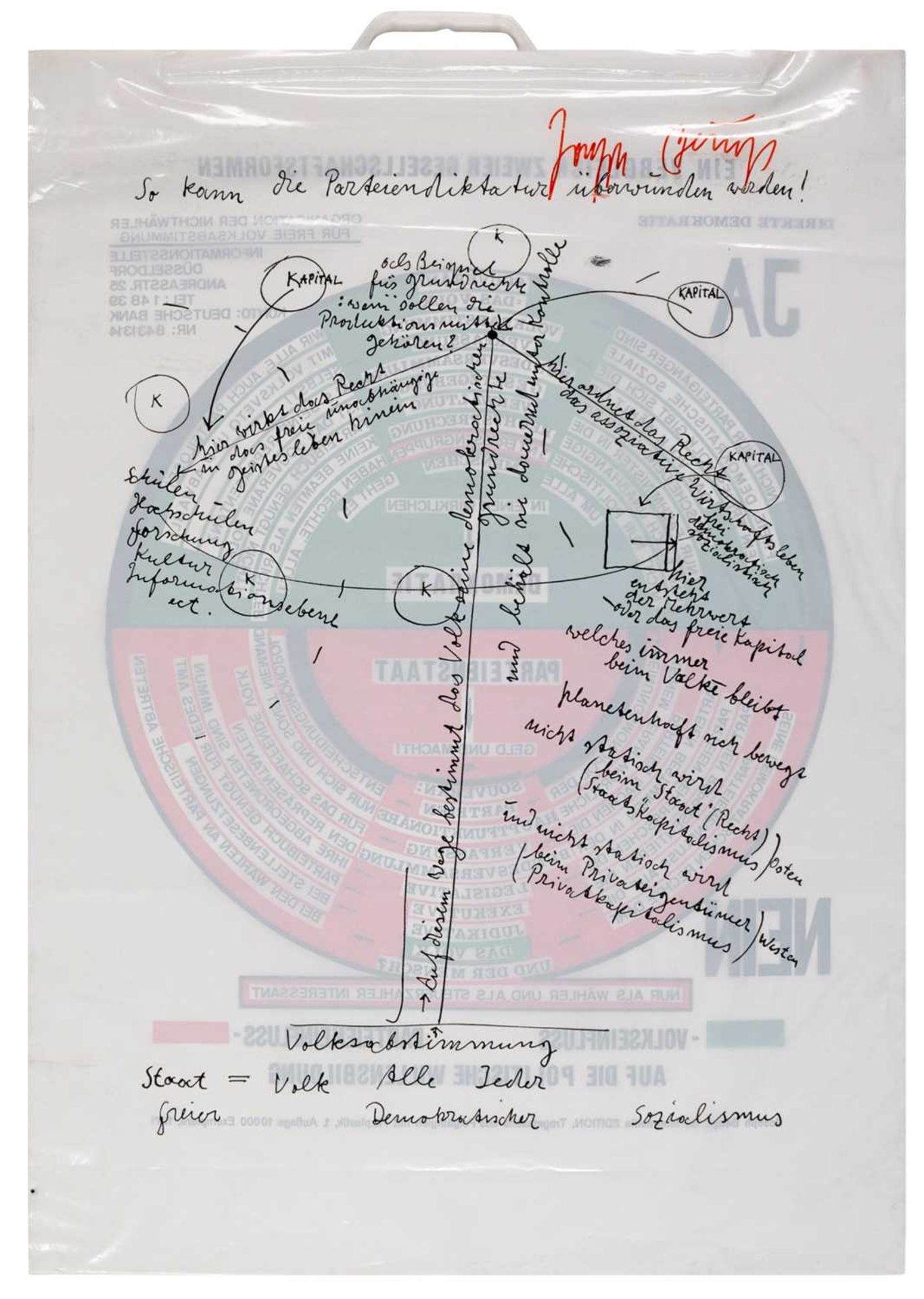 Joseph Beuys (1921 Krefeld - Berlin 1986) - Bild 2 aus 2