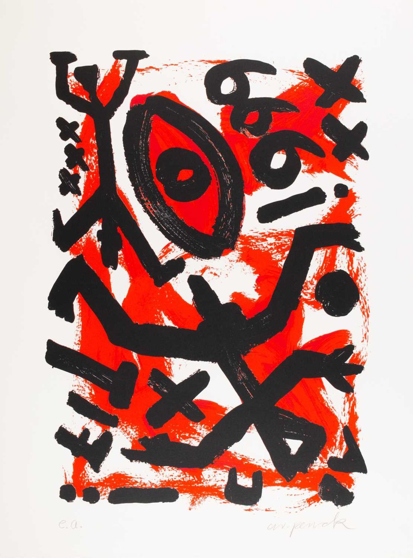 A. R. Penck (1939 Dresden - Zürich 2017)