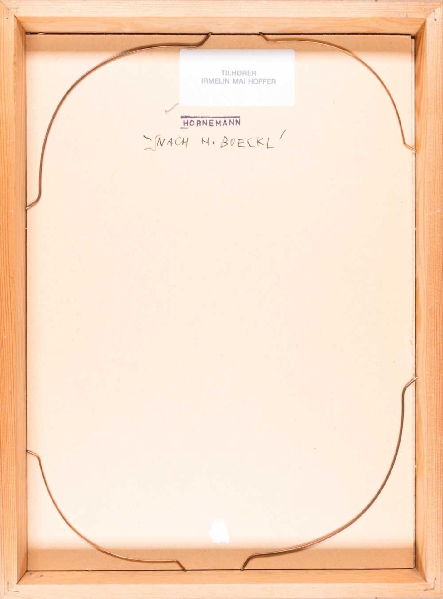 Thomas Hornemann (1943 Hamburg - lebt in Berlin) - Bild 3 aus 3