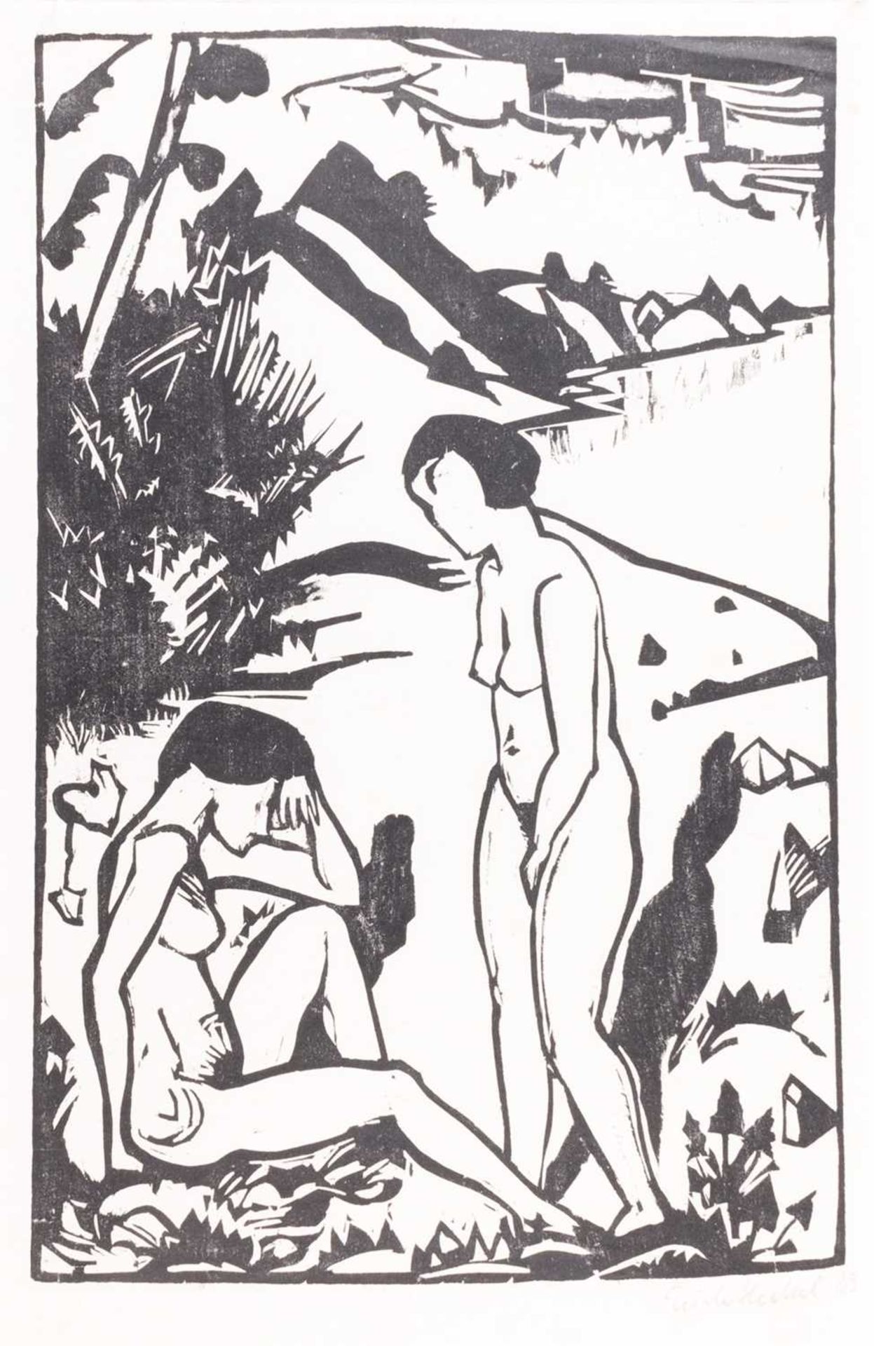 Erich Heckel (1883 Döbeln - Radolfzell am Bodensee 1970)