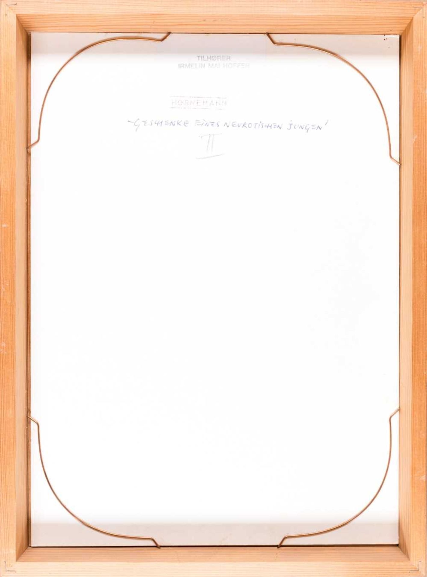 Thomas Hornemann (1943 Hamburg - lebt in Berlin) - Bild 3 aus 3