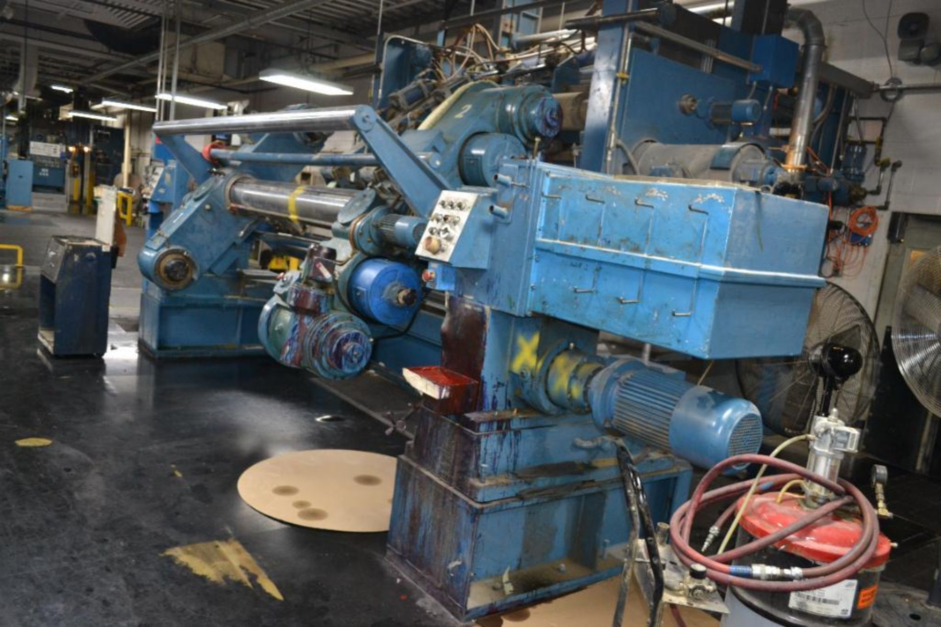 LOT: 4 WARS-WR-443 Cerutti 4-Color Gravure Press Model ES25 (1981), In-Line Configuration, 78 in. Ma - Image 4 of 10