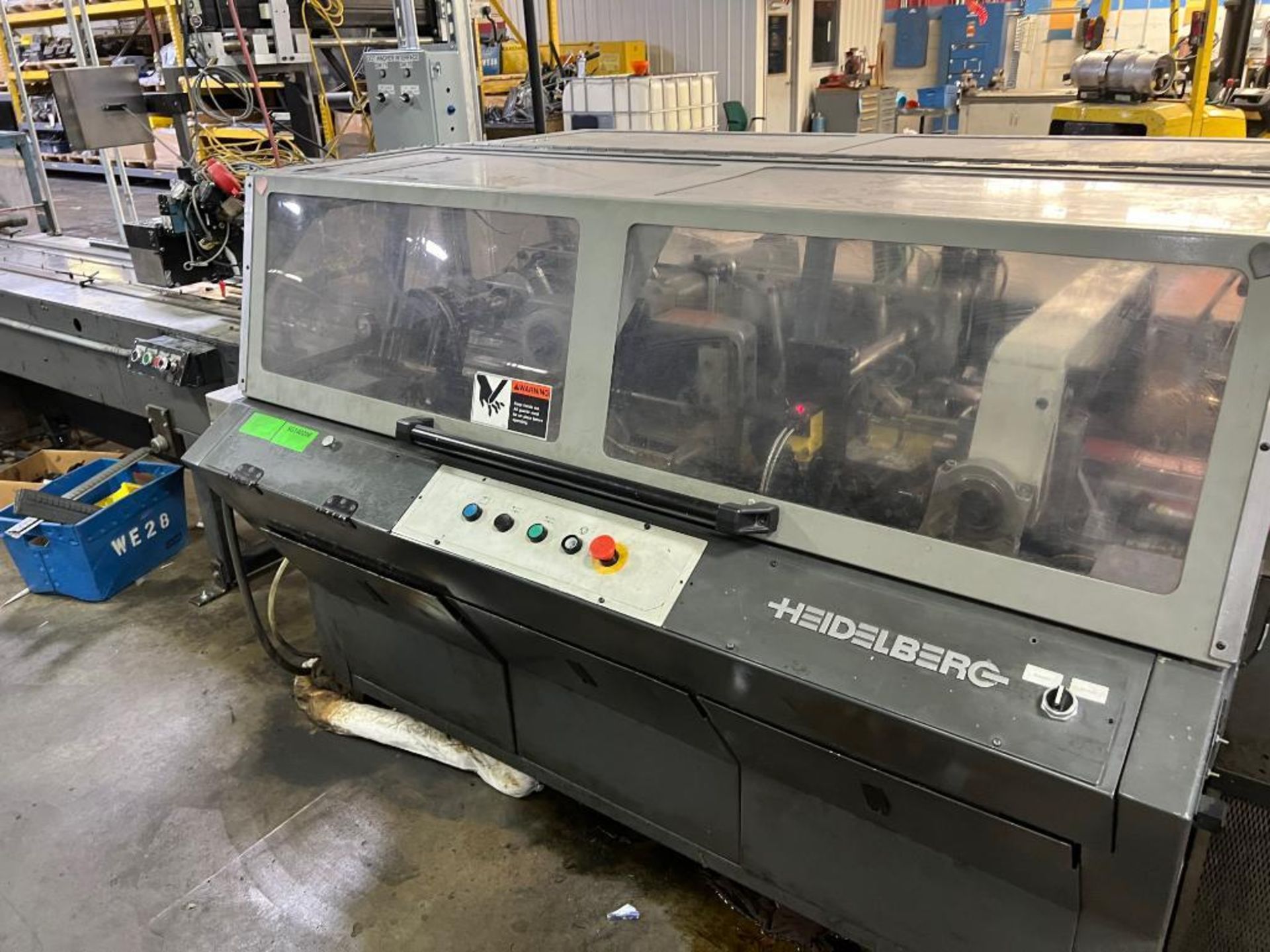 LOT: WE-6 Goss 25-Pocket Saddle Stitcher (1998), (12) Stream Feeders with Extension Conveyor, (4) Co - Image 31 of 53