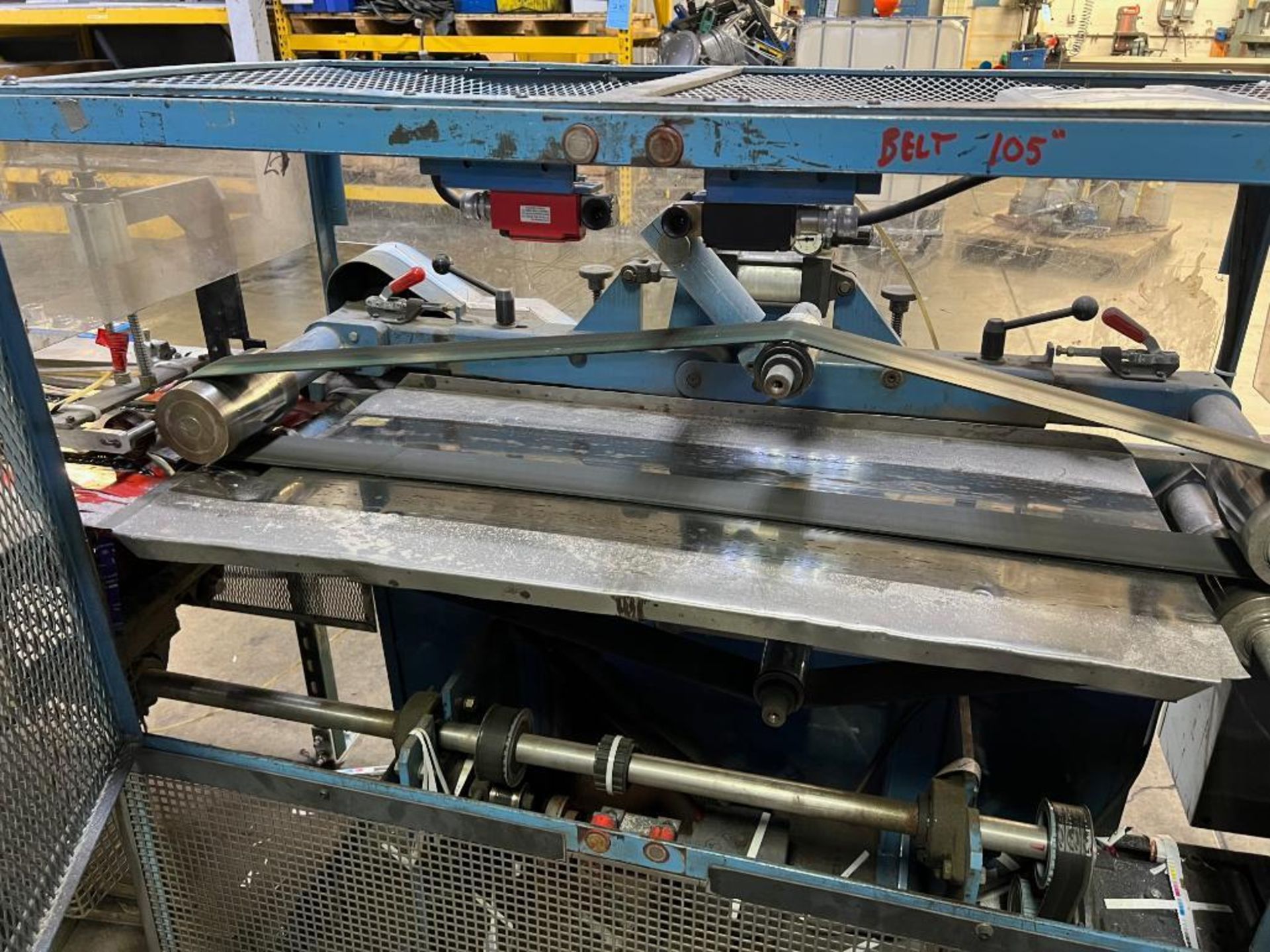 LOT: WE-6 Goss 25-Pocket Saddle Stitcher (1998), (12) Stream Feeders with Extension Conveyor, (4) Co - Image 39 of 53