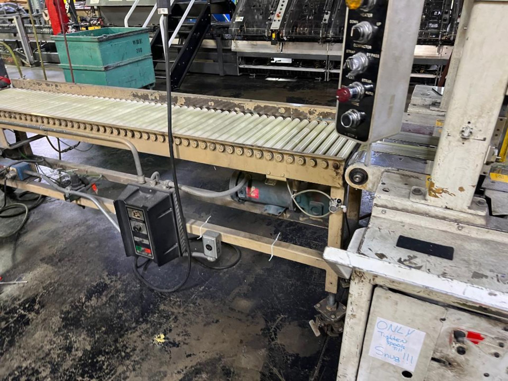 LOT: WE-6 Goss 25-Pocket Saddle Stitcher (1998), (12) Stream Feeders with Extension Conveyor, (4) Co - Image 49 of 53