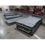 (6) 43" x 8' Roller Conveyor Pallet Ramps
