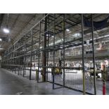 Approx (34) Sections of Heavy Duty Multi-Tier Adjustable Pallet Racking