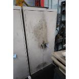 Steel 2-Door Cabinet with Contents of Power Tools