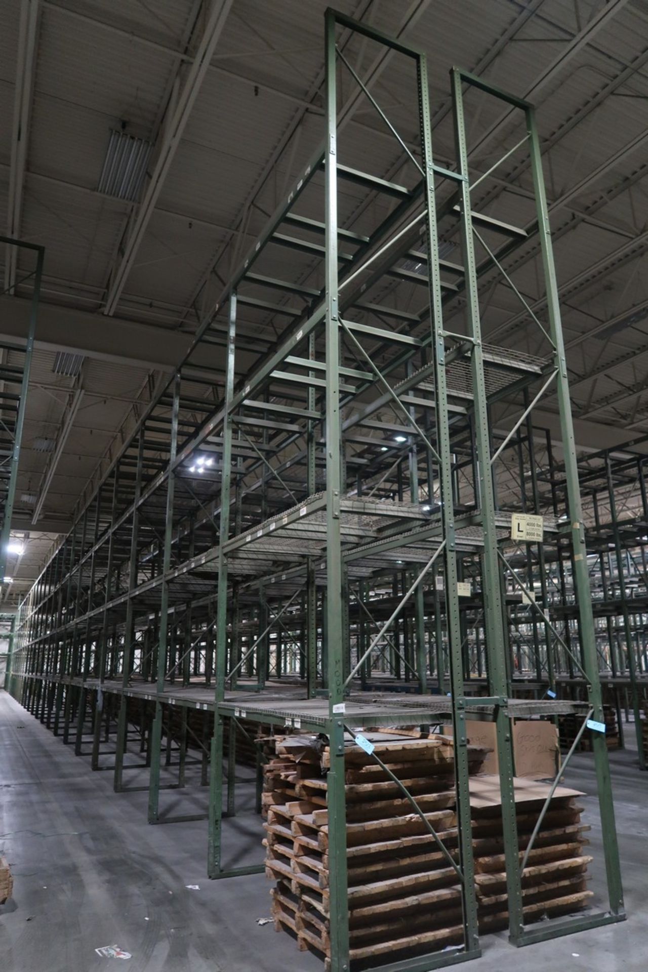 (257) Sections of Bolt-Style Pallet Racking - Image 4 of 8