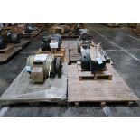 (6) Pallets of Assorted Motors & Gear Box, HP Range From 20 HP to 40 HP