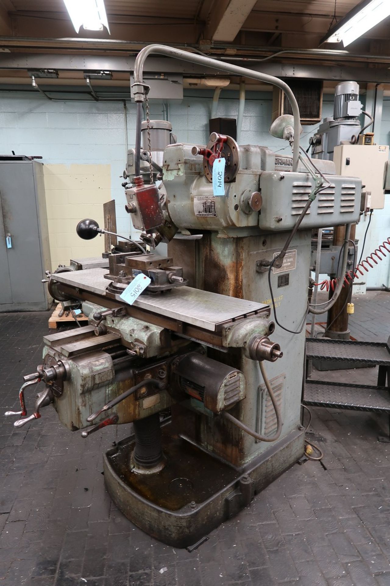 Van Norman Model 2RQ Milling Machine - Image 2 of 8