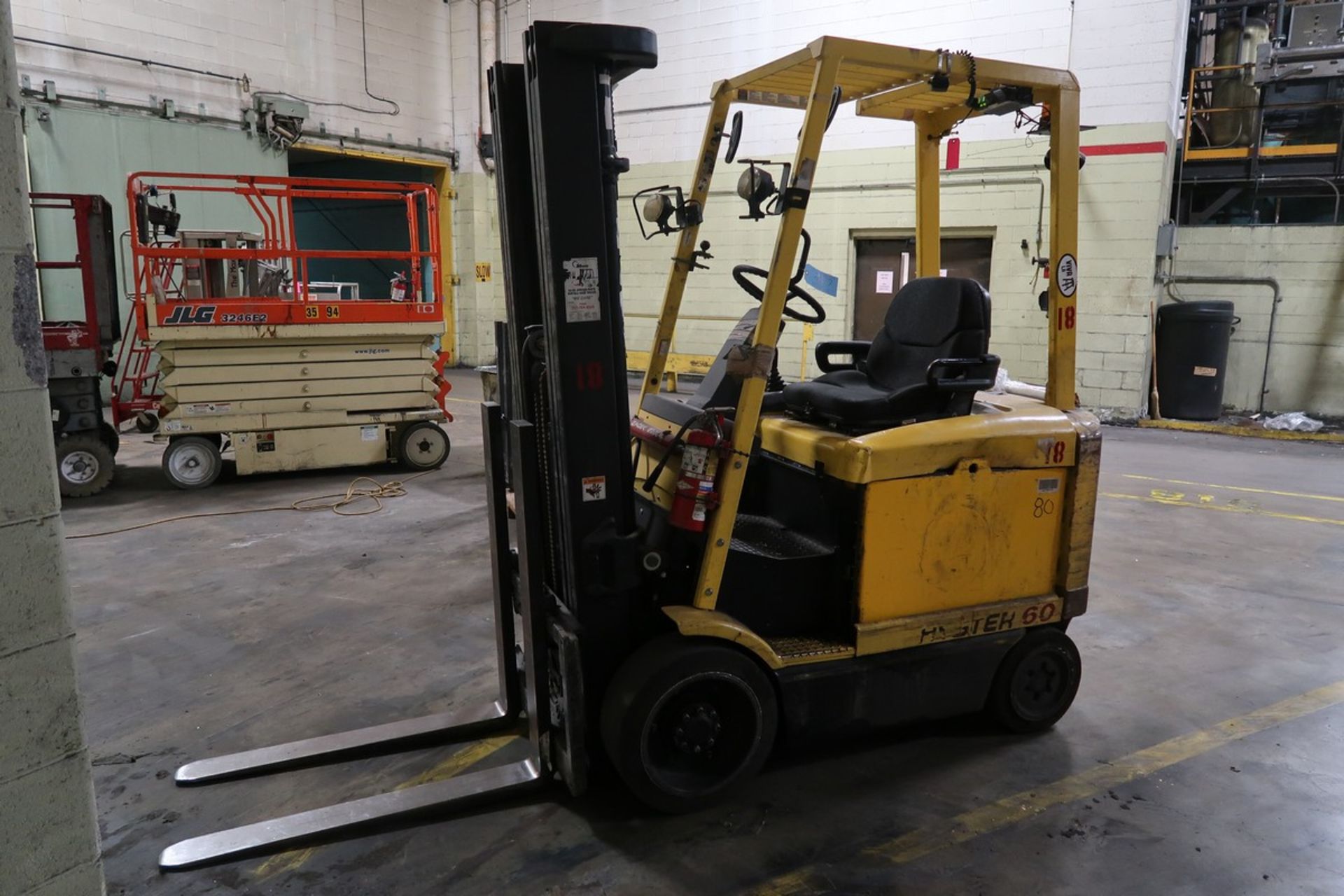 Hyster Model E60Z 48V Electric Fork Lift