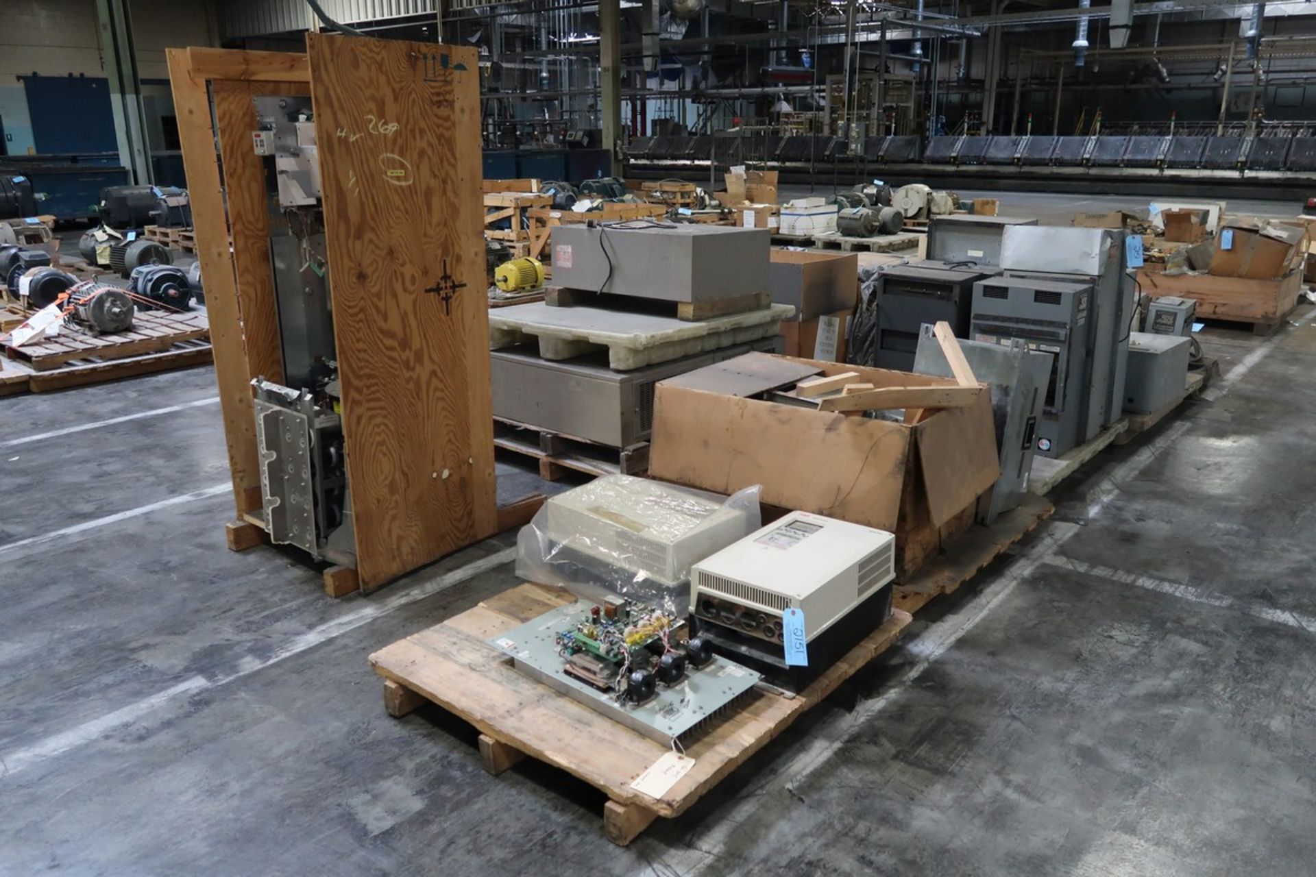(8) Pallets of Assorted Electrical Components
