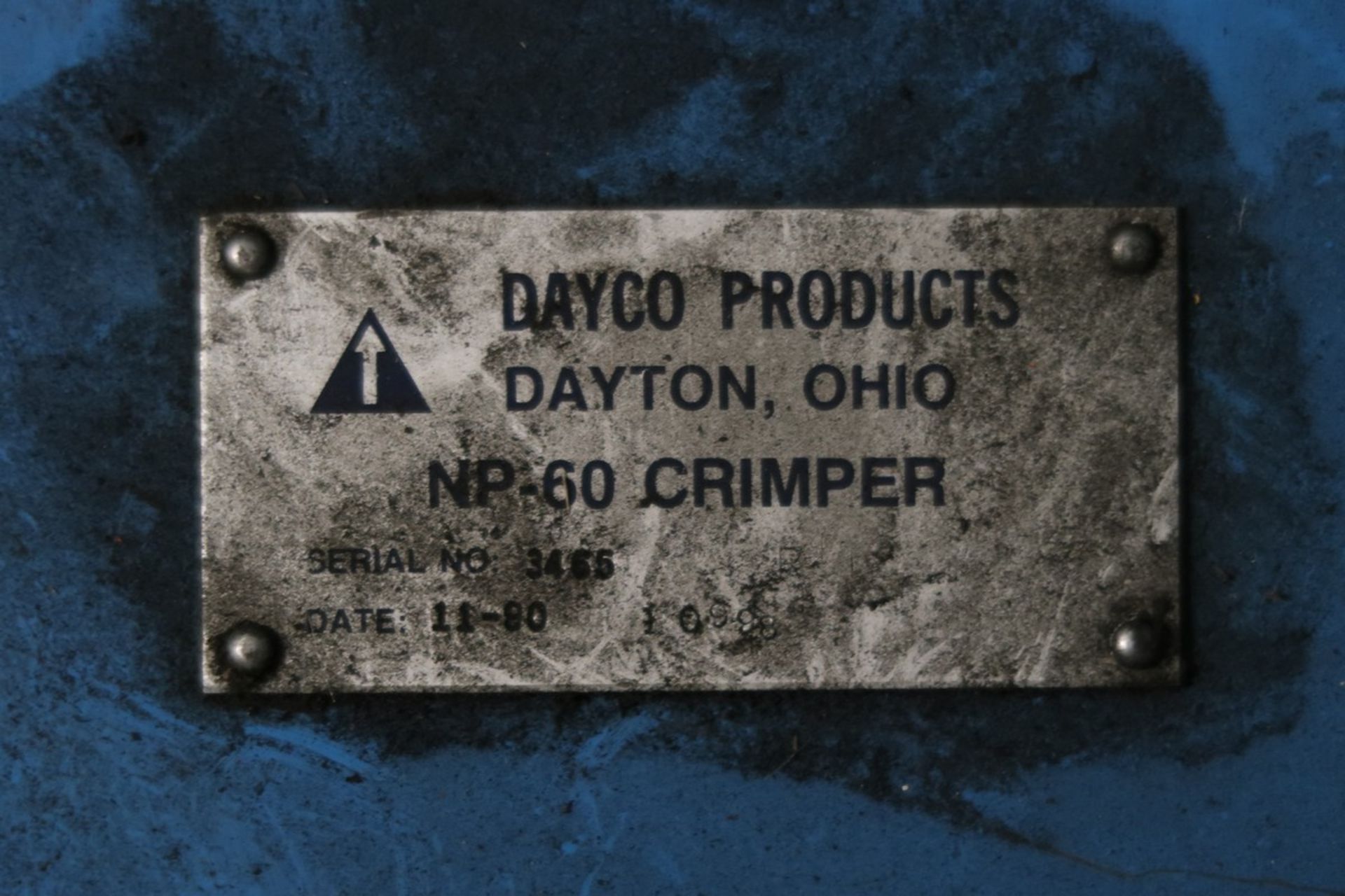 Dayco Model NP-60 Hydraulic Crimper - Bild 2 aus 2