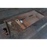 8'L Train Rail Dock Plate