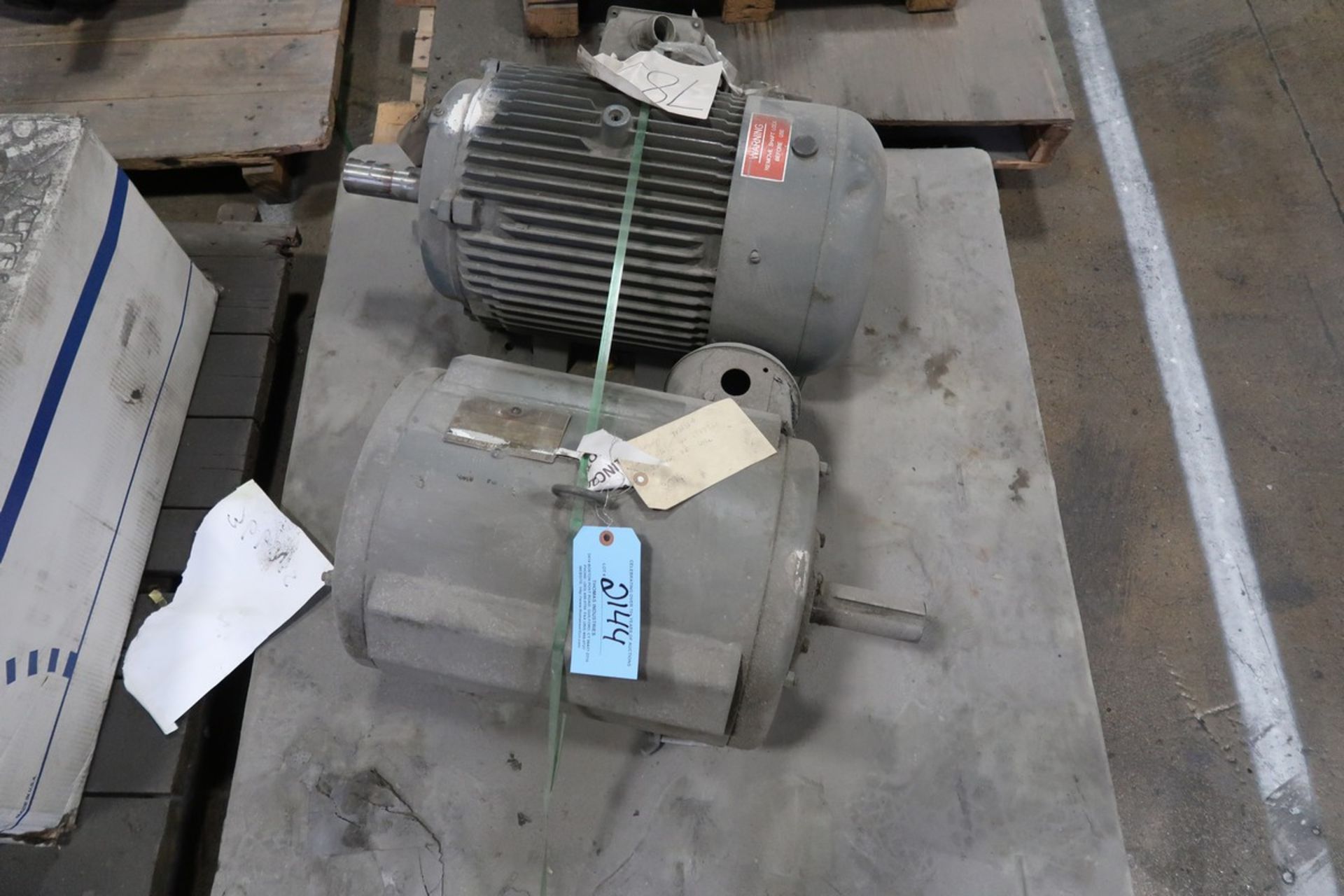 (6) Pallets of Assorted Motors, HP Range From 7.5 HP to 60 HP - Bild 3 aus 7