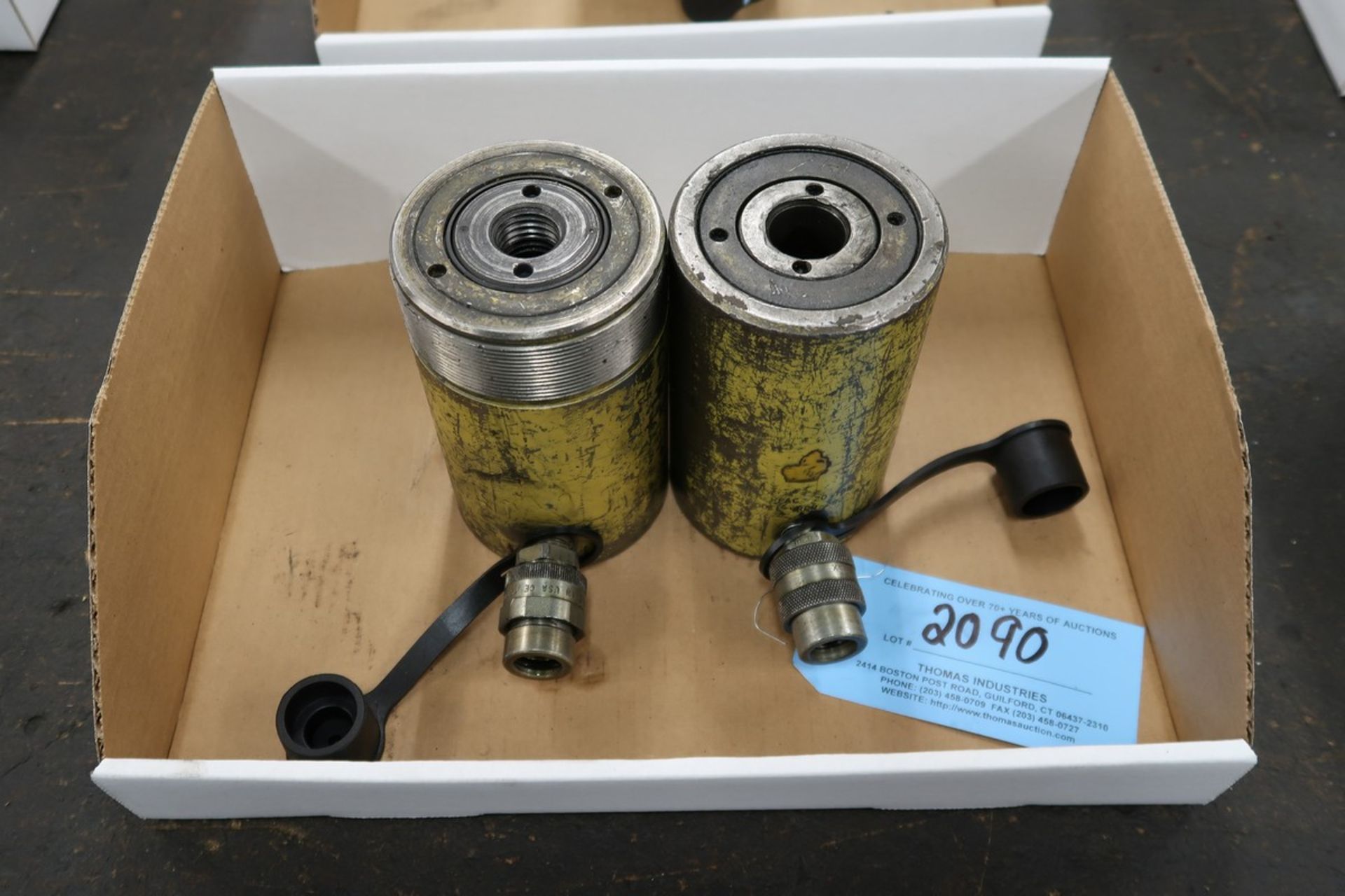 (2) Enerpac Hydraulic Rams