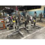 (3) CTM Integration 360 Series Applicator Modular Roll-Away Labeling Systems