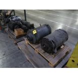 (6) Skids Assorted Electric Motor Drives