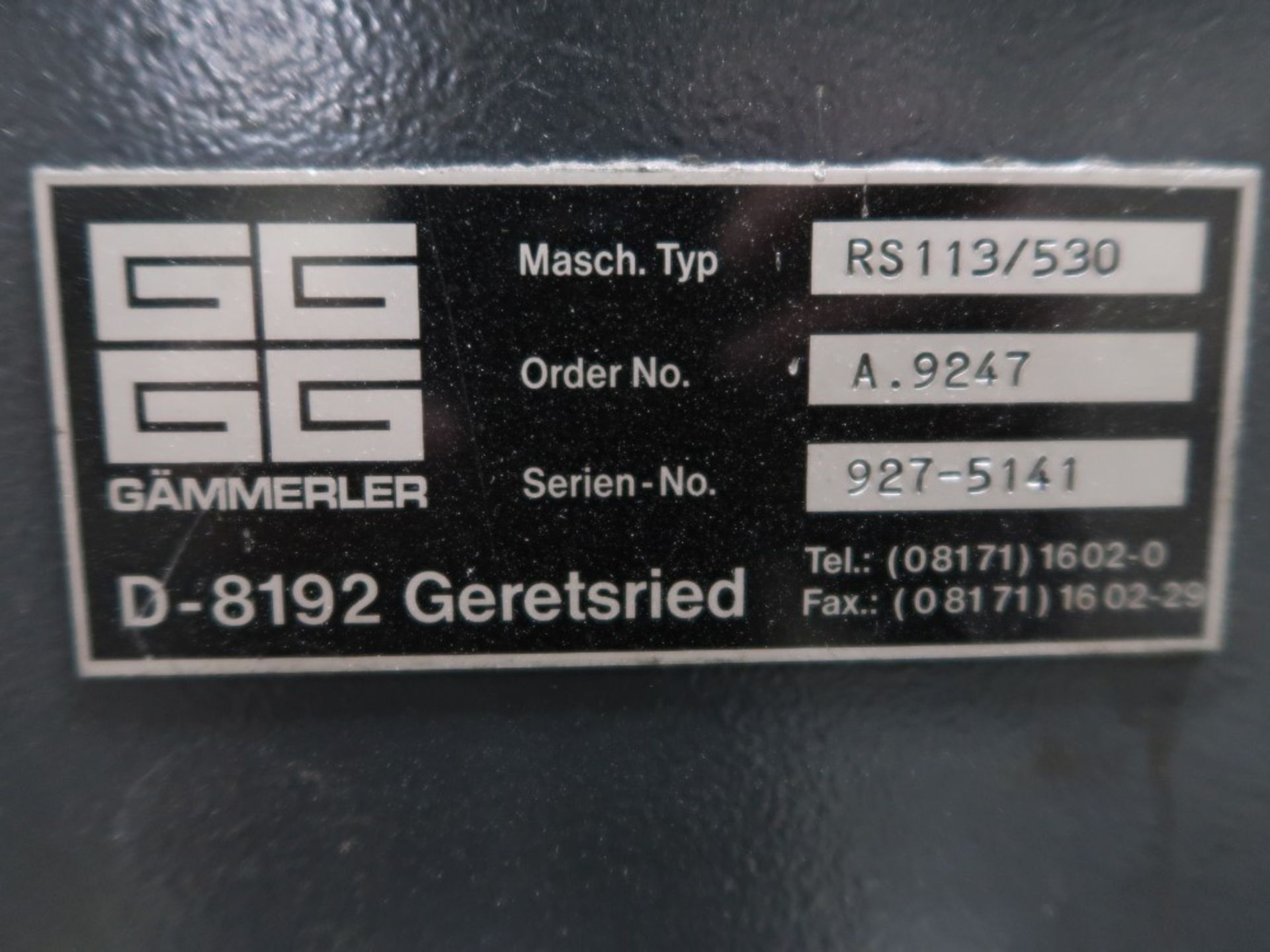 Gammerler 2-Knife Inline Trimmer Model RS113/530 - Bild 4 aus 4