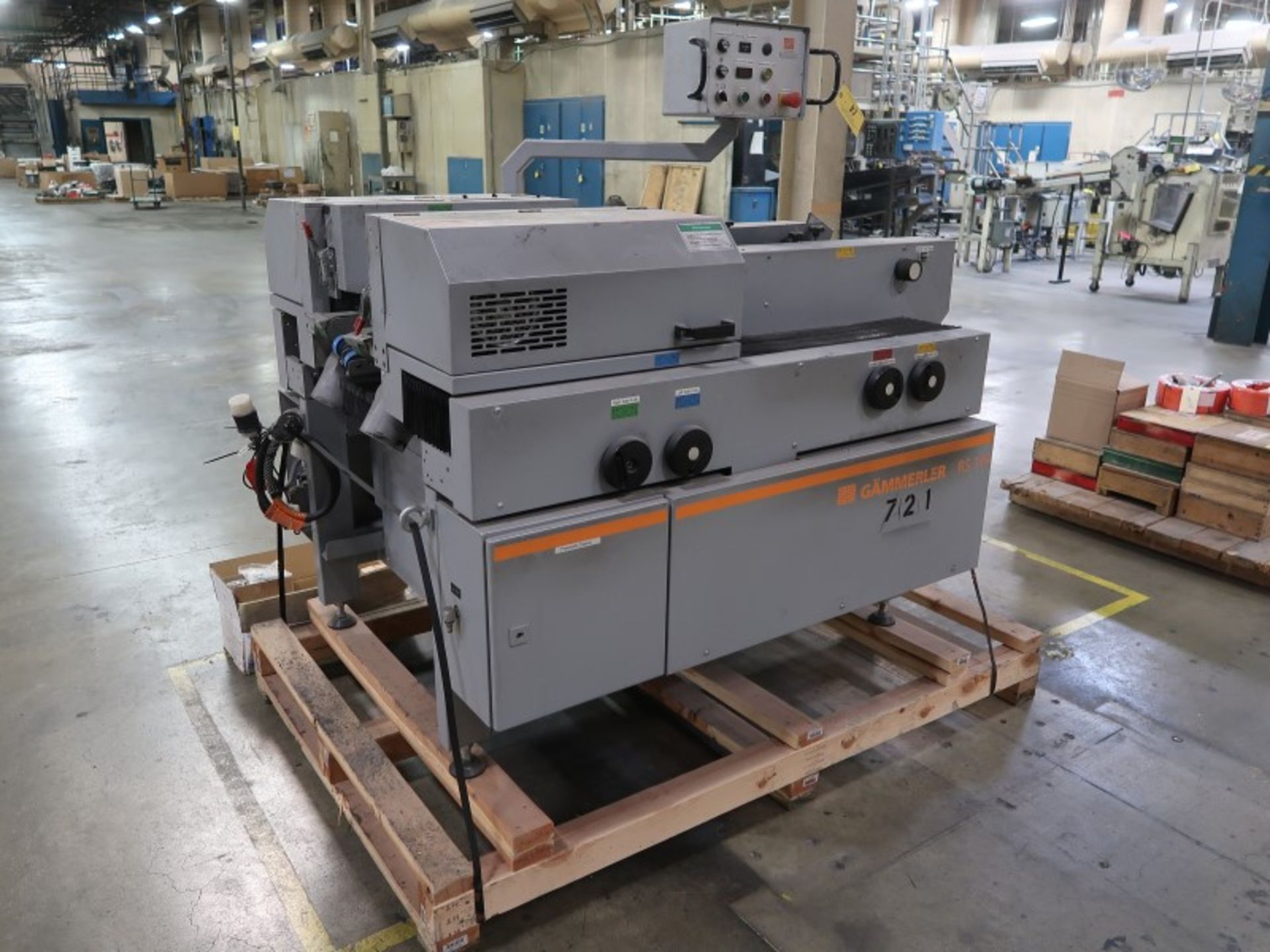 2006 Gammerler 2-Knife Inline Trimmer Model RS114/530 S/N 6792/2006 w/ Gammerler Control (LOCATED IN - Bild 4 aus 16