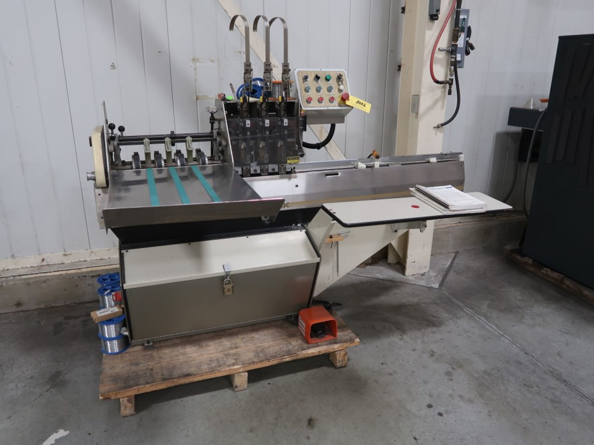 2003 Rosback Saddle Stitcher Model 203CRC