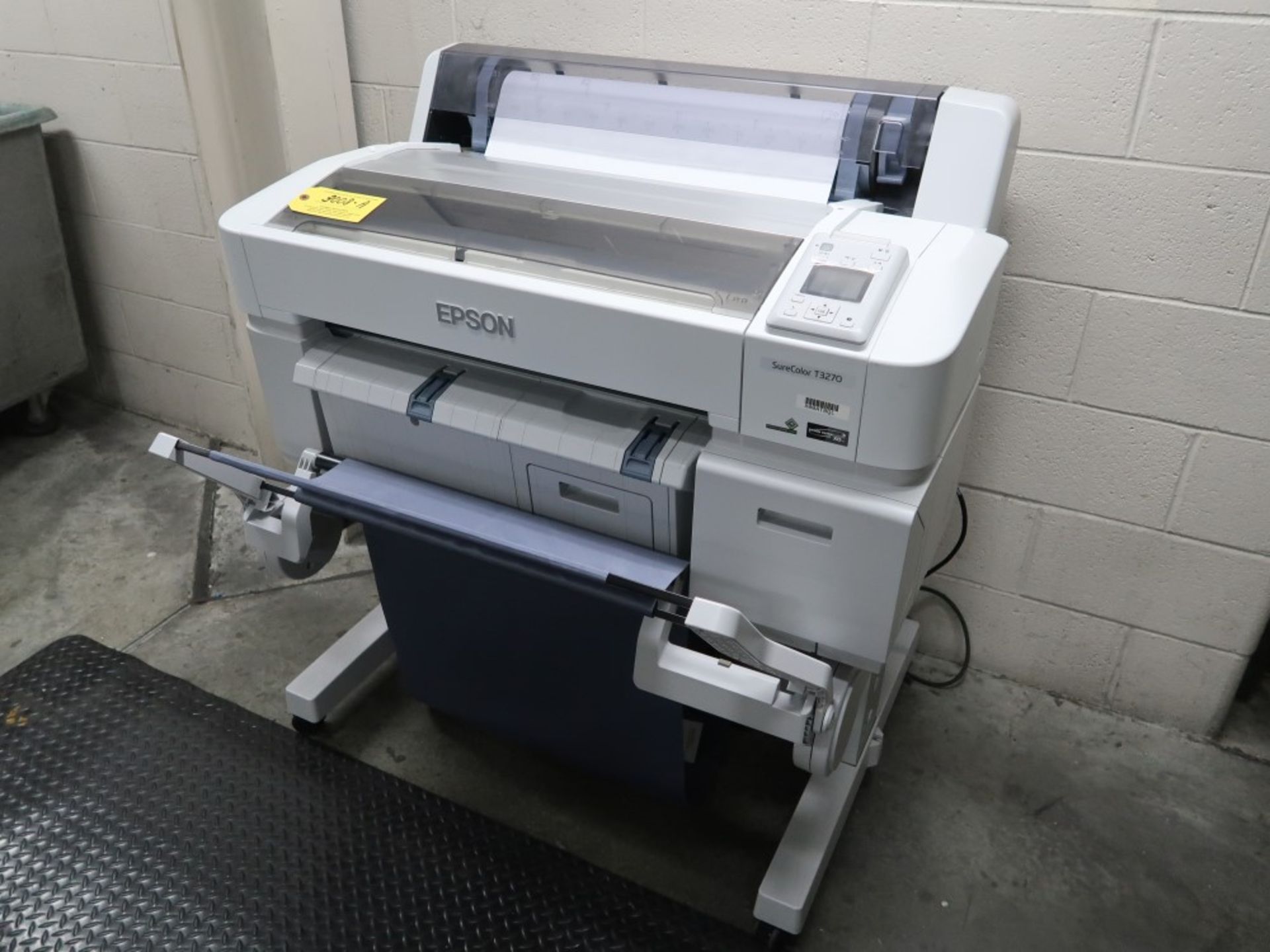 2017 Epson SureColor T3270 Wide Format Printer Model K251A - Image 2 of 3