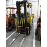 HYSTER MDL. E50XN-33 4,800LB. CAPACITY ELECTRIC FORKLIFT TRUCK