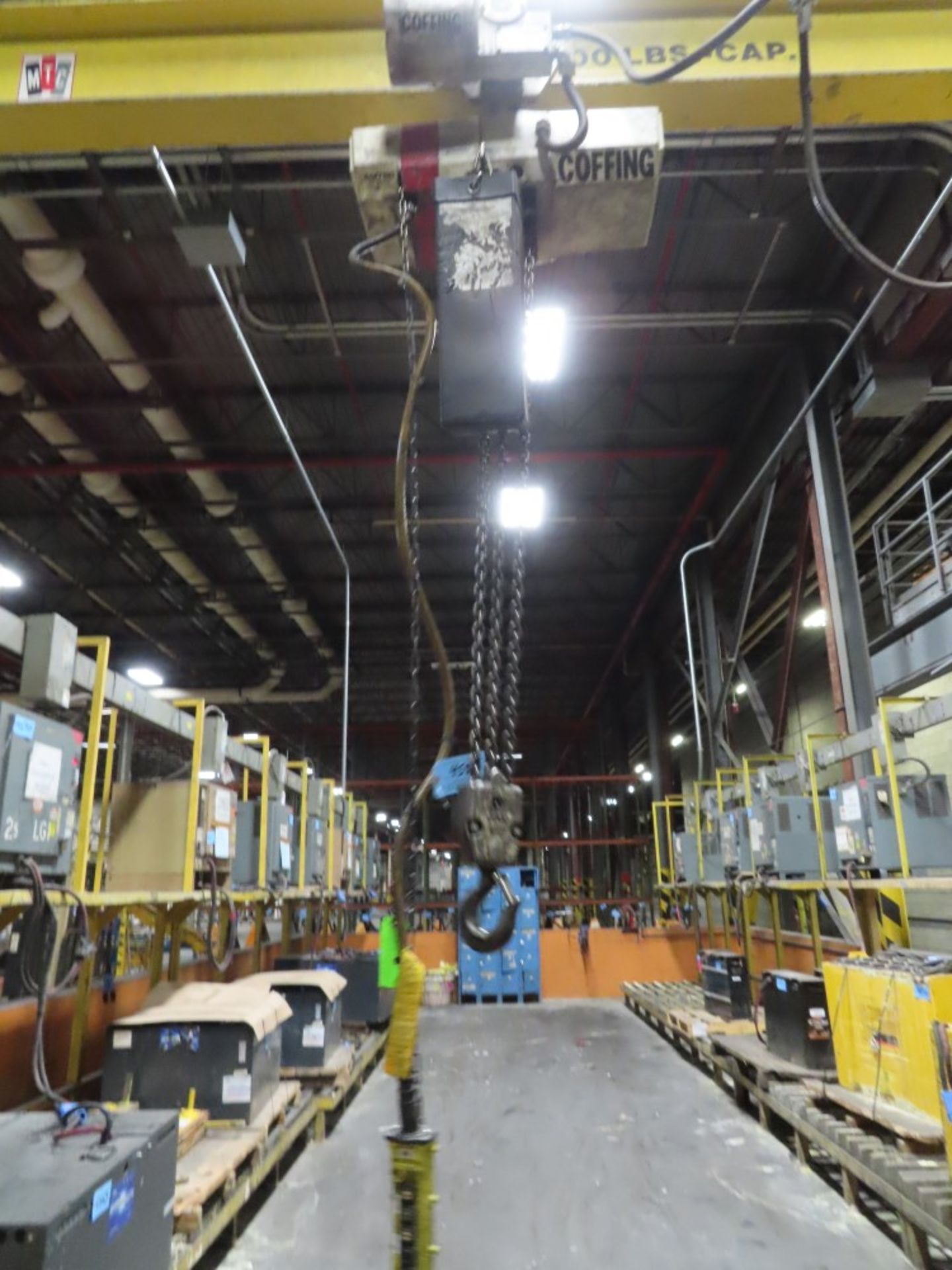 MTC 6,000LB. CAPACITY MOTORIZED A-FRAME GANTRY CRANE