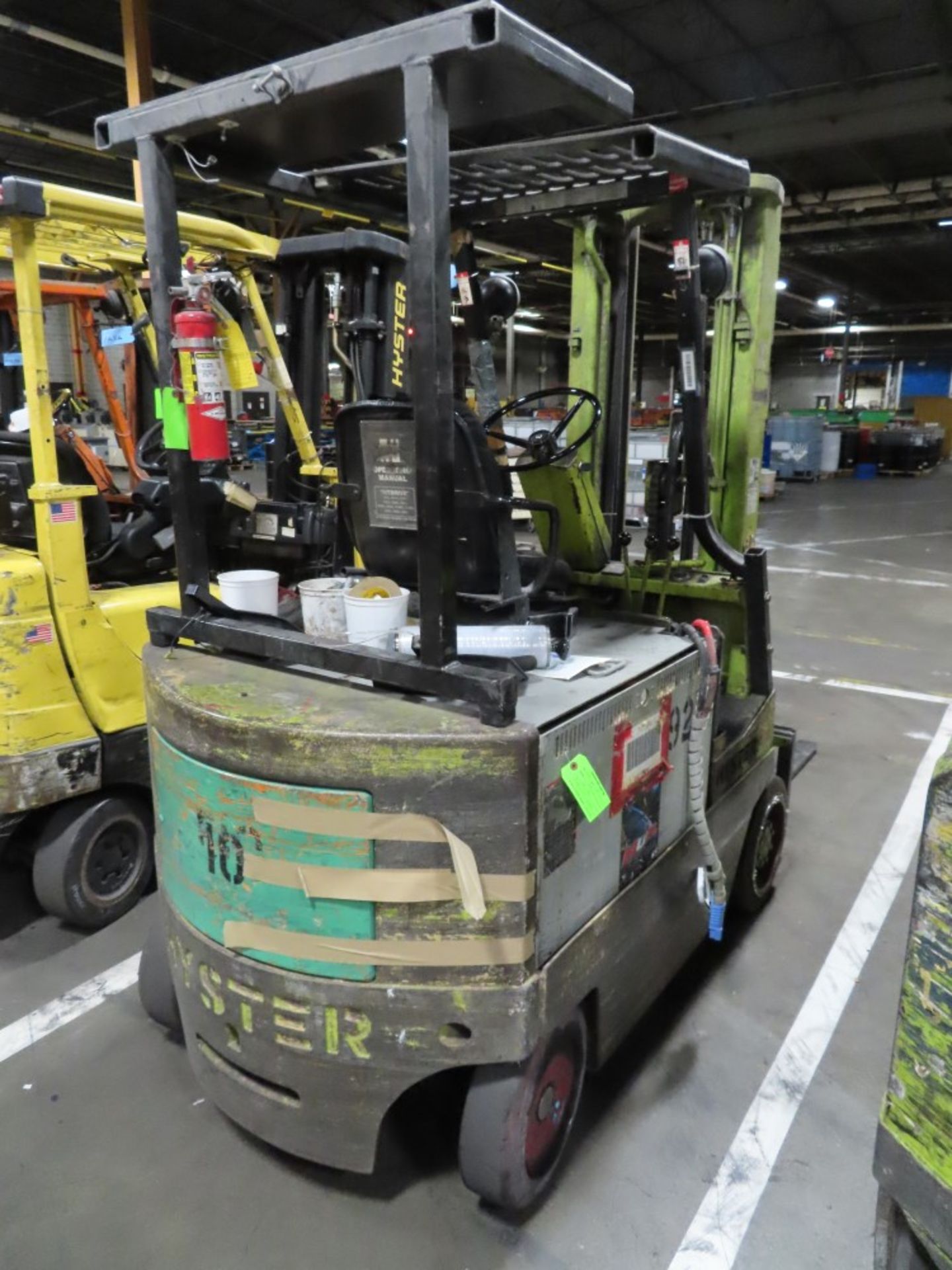 HYSTER APPROXIMATELY 3,000LB. CAPACITY ELECTRIC FORKLIFT TRUCK - Image 3 of 4