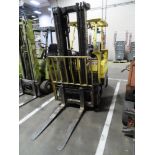 HYSTER MDL. S50FT 4,800LB. CAPACITY PROPANE FORKLIFT TRUCK