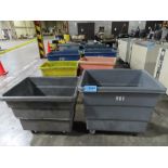 LOT OF ASSORTED ROLLING TOTES