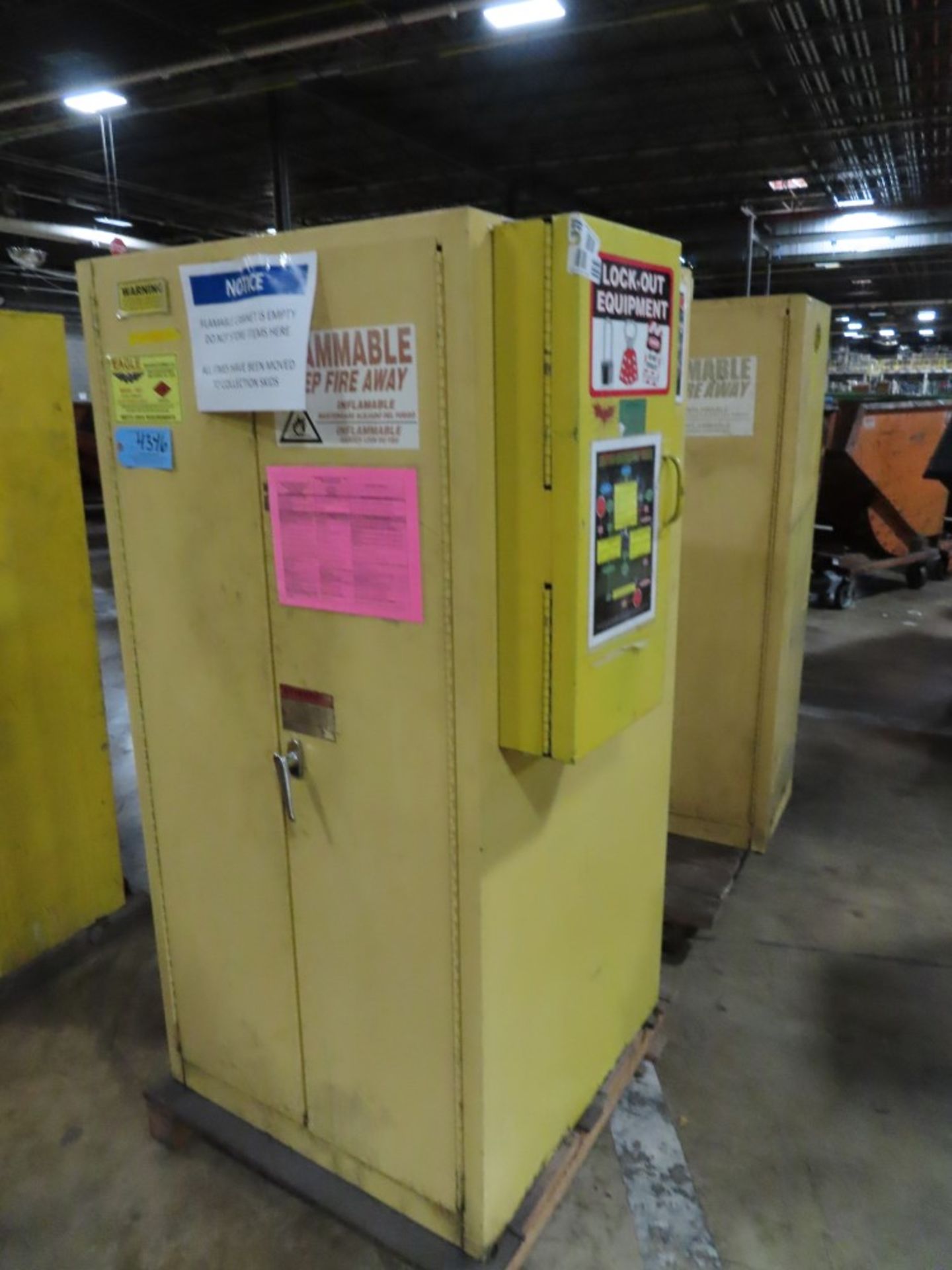 [4] 2-DOOR FLAMMABLE PAINT STORAGE CABINETS - Image 2 of 2