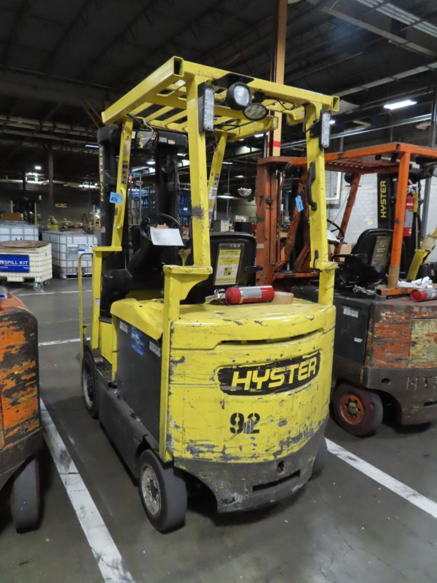 HYSTER MDL. E50XN-33 4,800LB. CAPACITY ELECTRIC FORKLIFT TRUCK - Image 2 of 6