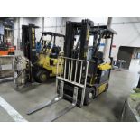 YALE MDL. ERC050VGN48TE088 4,800LB. CAPACITY ELECTRIC FORKLIFT TRUCK