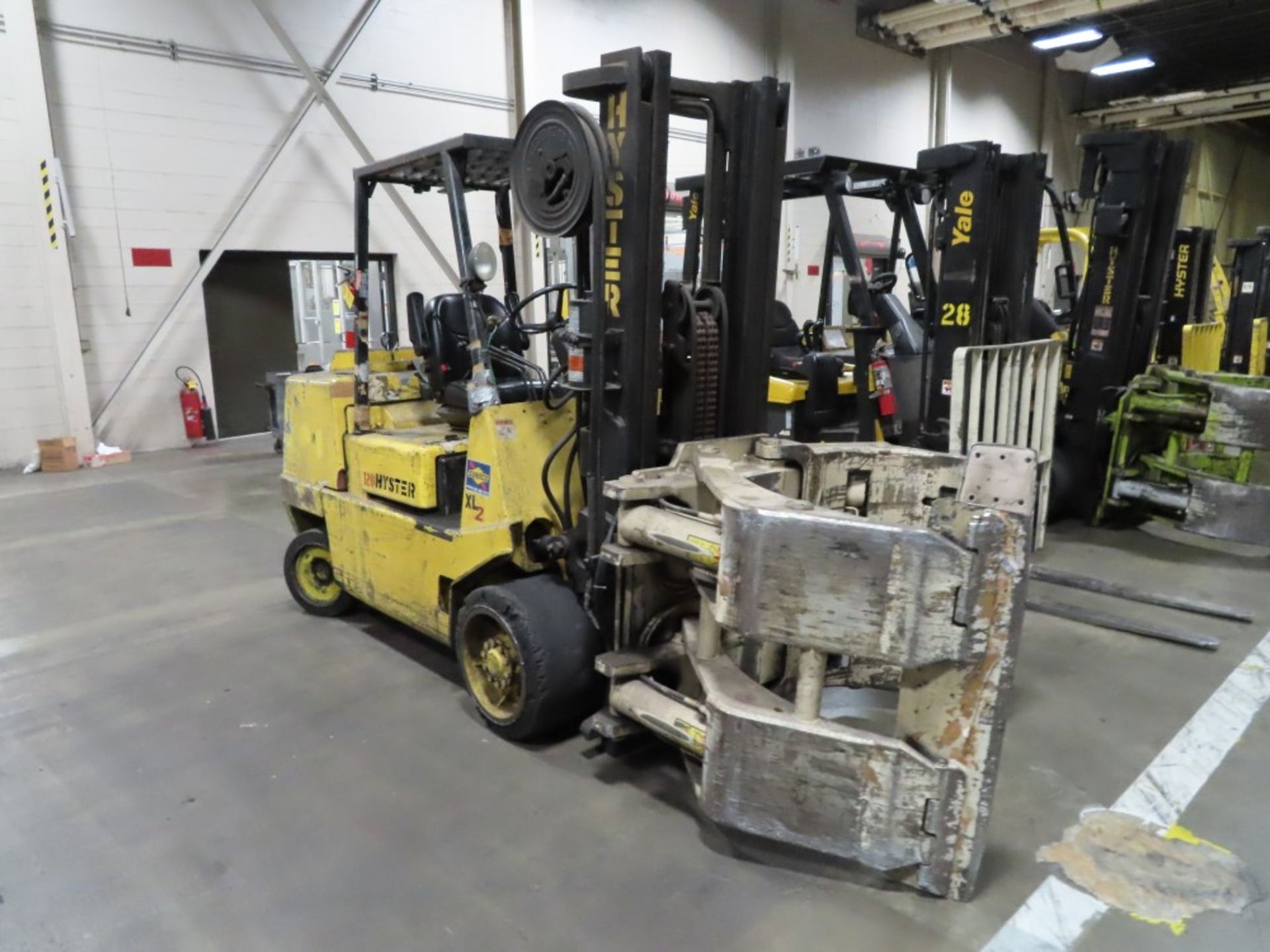 HYSTER MDL. 120XL2 APPROXIMATELY 7,900LB. CAPACITY PROPANE FORKLIFT TRUCK - Image 2 of 4