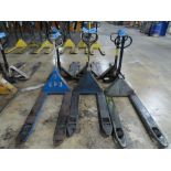 [3] ASSORTED PALLET JACKS, APPROXIMATELY 4,500LB. CAPACITY