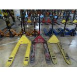 [3] ASSORTED PALLET JACKS, APPROXIMATELY 5,000LB. CAPACITY