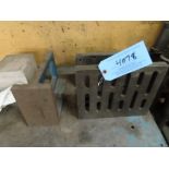 [3] ASSORTED ANGLE PLATES - UP TO 12" X 10" X 8"