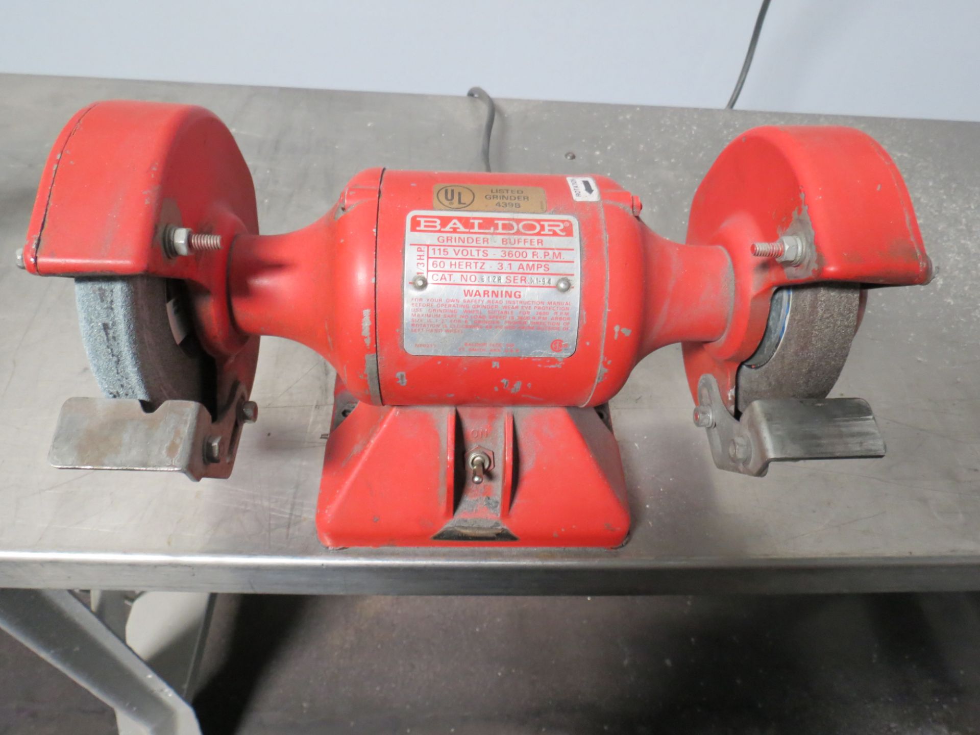 BALDOR DOUBLE END BENCH GRINDER