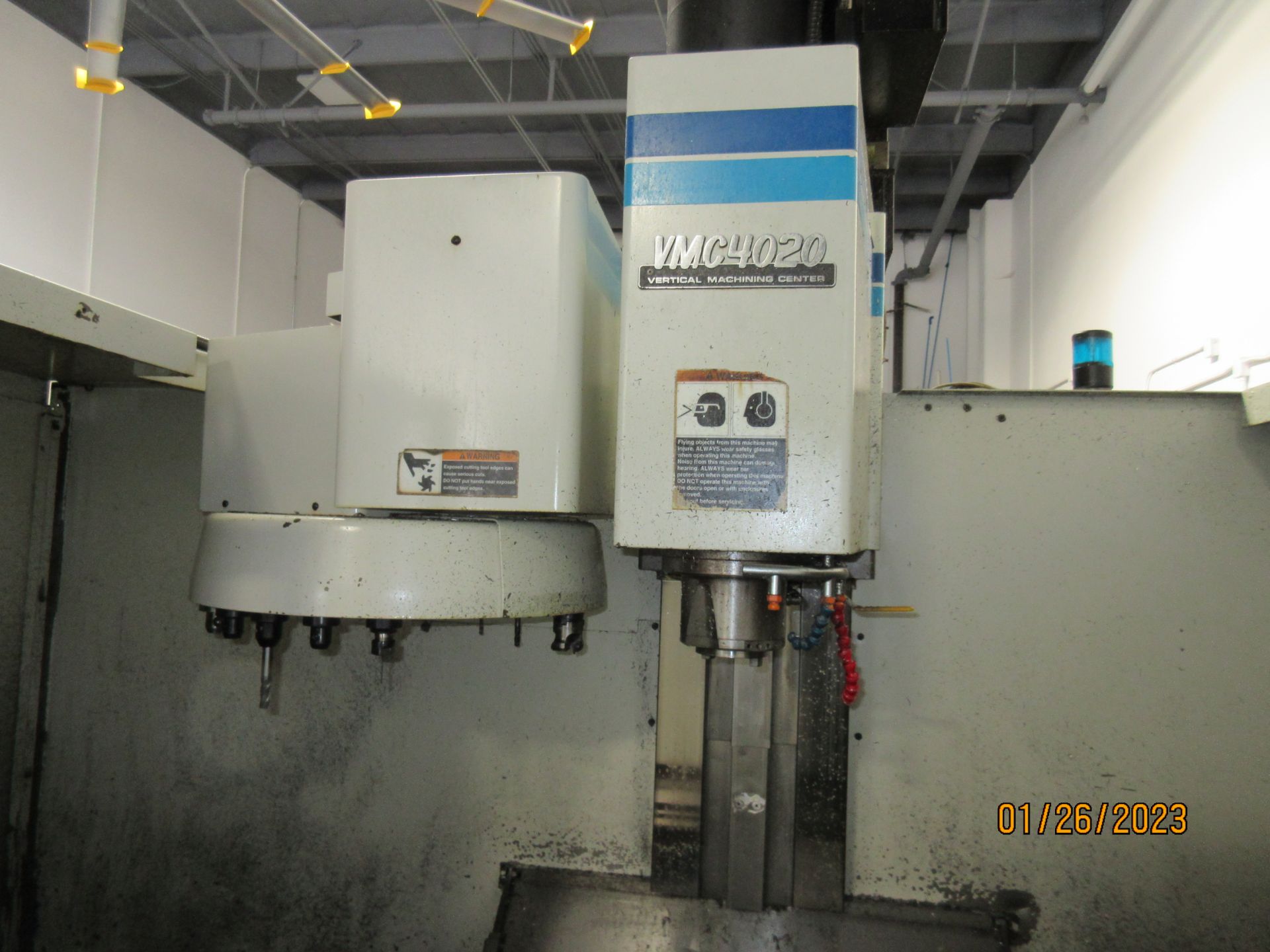 1998 FADAL MODEL: 906 VMC4020 VERTICAL MACHINING CENTER WITH FADAL CNC 88HS CONTROL, 230/440VAC, - Image 12 of 19