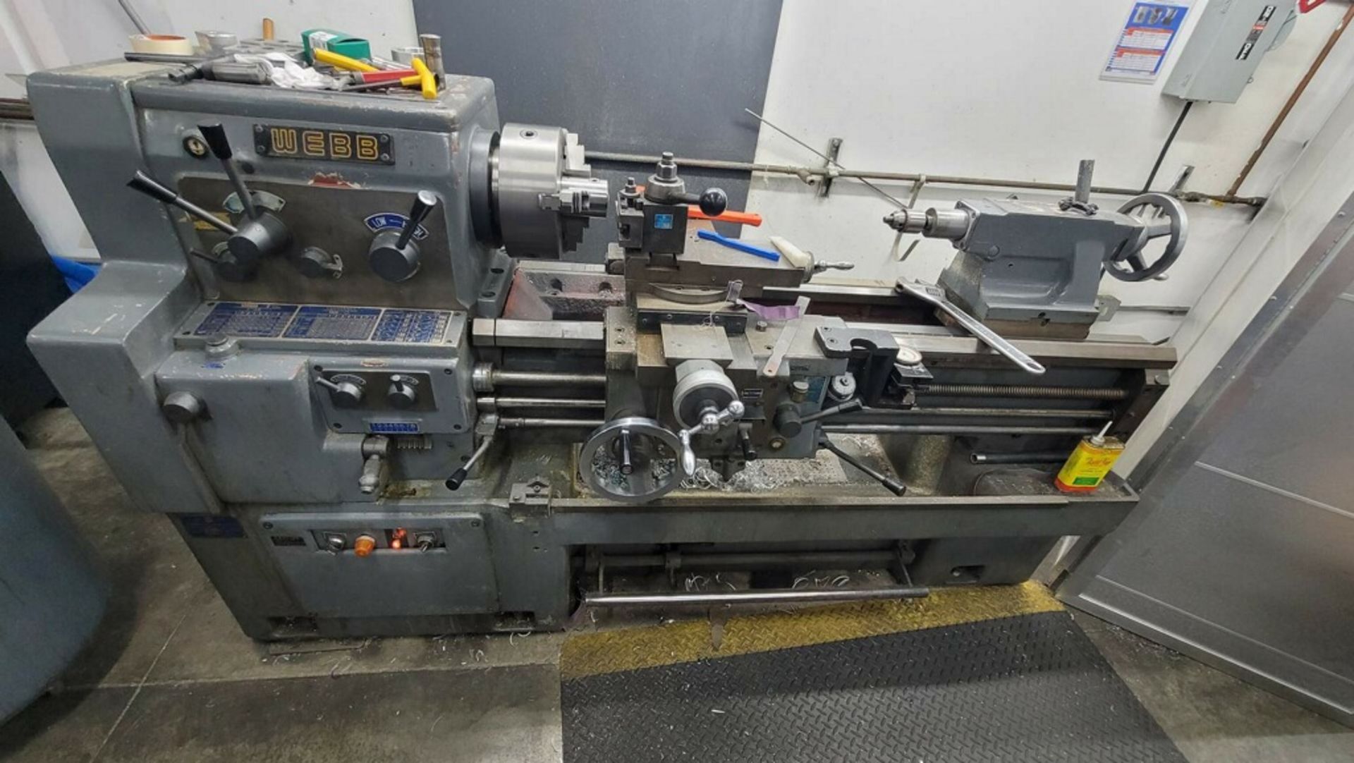 WEBB WL-435 5HP ENGINE LATHE