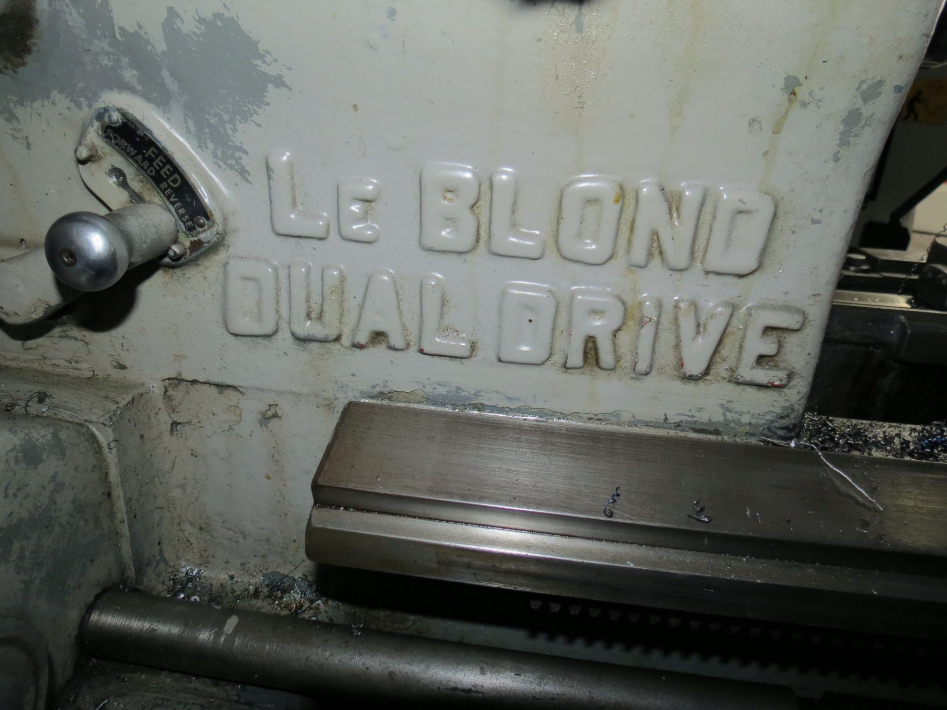 LE BLOND DUAL DRIVE LATHE - Image 3 of 4