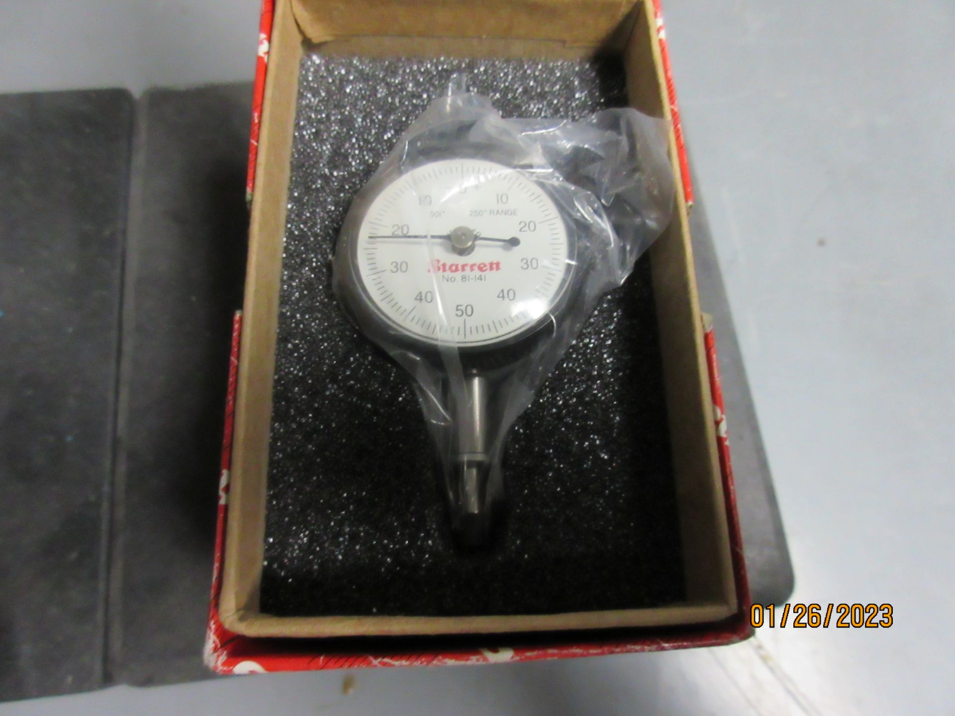 LOT (2) ASSORTED DIAL INDICATORS WITH GRANITE DIAL GAGE STAND - Image 3 of 3